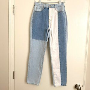 Pacsun, color block Mom Jeans, Size 26
